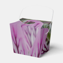Favoritruta för rosa/rödblomma presentaskar