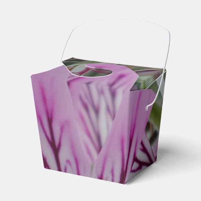 Favoritruta för rosa/rödblomma presentaskar (Framsidan Sidan)