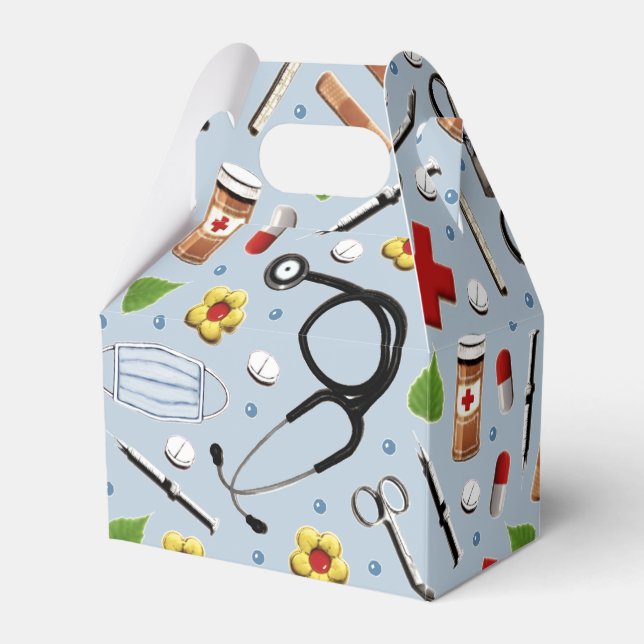 Favoritruta för sjukförsäkringspart presentaskar (Framsidan Sidan)