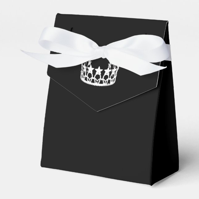 Favoritruta för skönhetstävling Krona-part Presentaskar (Framsidan Sidan)