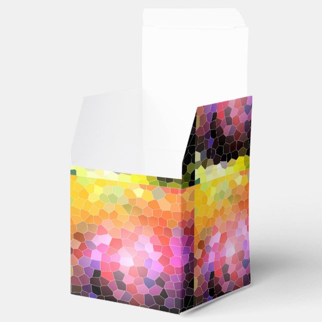 Favoritruta för solnedtonad Sten Presentaskar (Öppnad)