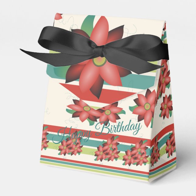 Favoritruta för söt och Rand Presentaskar (Framsidan Sidan)