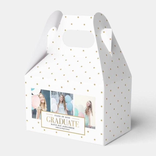 Favoritruta för Studentfest för Märkre av snyggt Presentaskar (Framsidan Sidan)