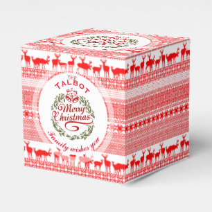 Favoritruta för traditionell personlig i GOD JUL Presentaskar