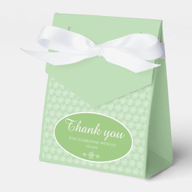 Favoritruta för Tuberose Flowers Personlig Party Presentaskar (Framsidan Sidan)