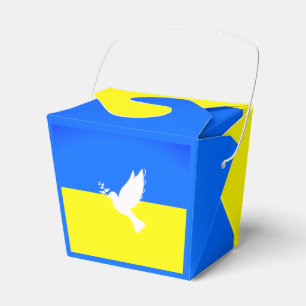Favoritruta för Ukrainas Flagga-fredsduva Presentaskar