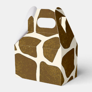 Favoritruta för utskrift av anpassade Giraffe Presentaskar