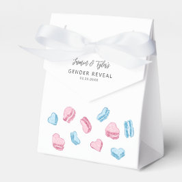 Favoritruta för Valentine Hearts Gender Reveal Par Presentaskar