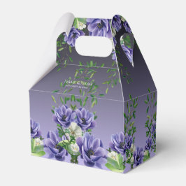 Favoritruta för vattenfärg Lila blommor Presentaskar