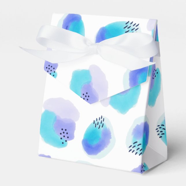 Favoritruta för vattenfärgspenslar presentaskar (Framsidan Sidan)