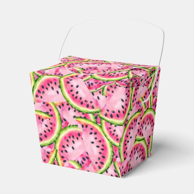 Favoritruta för vattenmelon-överraskning presentaskar (Framsidan Sidan)