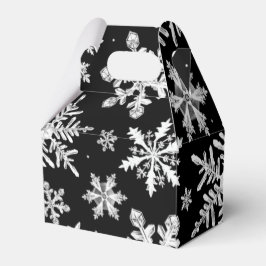 Favoritruta för vintersnöflake presentaskar