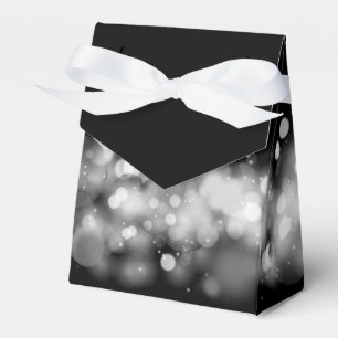 Favoritruta för White and Black Bokeh Party Presentaskar