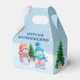 Favoritruta för Winter Wonderland Snögubbars Presentaskar
