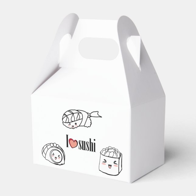 Favoritruta - I kärlek Sushi Presentaskar (Framsidan Sidan)