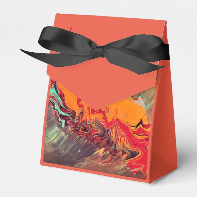 Favoritruta "Orange Burst" Presentaskar (Framsidan Sidan)