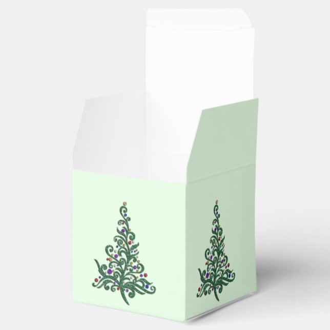 Favoritruta/Presentruta - Grönten blommar ut Helgd Presentaskar (Öppnad)