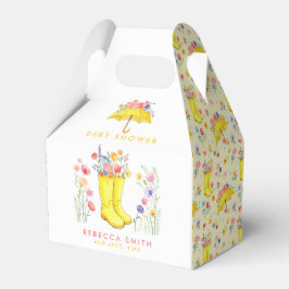 Favoritrutor för babyskor för vår Blommigt - Presentaskar