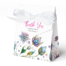 Favoritrutor för babyvisningsprogram - Blommigtar 