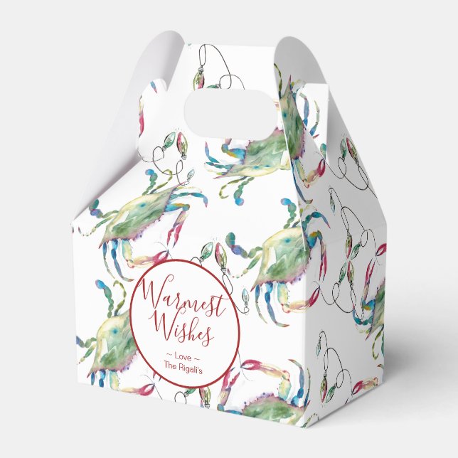 Favoritrutor för blått kruka i jultomten presentaskar (Framsidan Sidan)