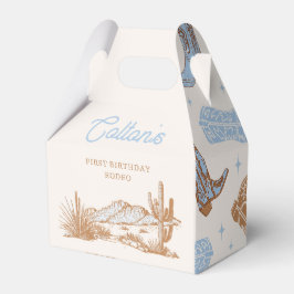 Favoritrutor för CowboyFödelsedagsfest Presentaskar