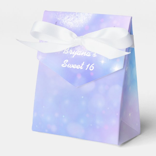 Favoritrutor för Födelsedagsfesten lila Spacey Lju Presentaskar (Framsidan Sidan)