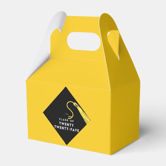 Favoritrutor för Gulten Studenten 2025 Presentaskar (Framsidan Sidan)