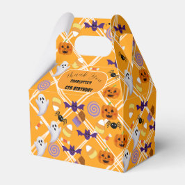 Favoritrutor för Halloween-Födelsedagsfest Presentaskar