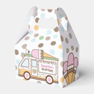 Favoritrutor för Ice Cream Lastbil Presentaskar