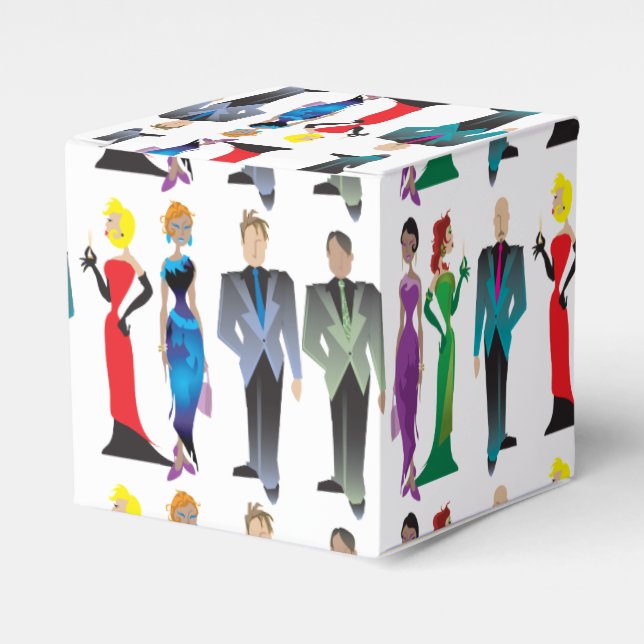 Favoritrutor för innergäster presentaskar (Framsidan Sidan)