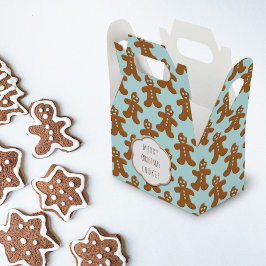 Favoritrutor för julcookies för Cute Pepparkaksgub Presentaskar