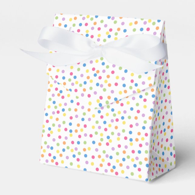 Favoritrutor för konfetti Dazzle (punkter) Presentaskar (Framsidan Sidan)
