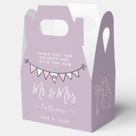 Favoritrutor för lyxbröllop för gäster presentaskar