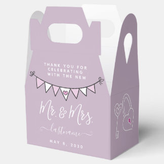 Favoritrutor för lyxbröllop för gäster presentaskar