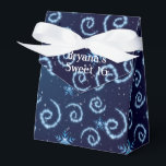 Favoritrutor för Magic Swirl Snöflingor Winter Par Presentaskar<br><div class="desc">Favoritrutor för Magic Swirl Snöflingor Winter Party. Anpassa för alla händelser. Matchande objekt är tillgängliga.</div>