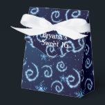 Favoritrutor för Magic Swirl Snöflingor Winter Par Presentaskar<br><div class="desc">Favoritrutor för Magic Swirl Snöflingor Winter Party. Anpassa för alla händelser. Matchande objekt är tillgängliga.</div>