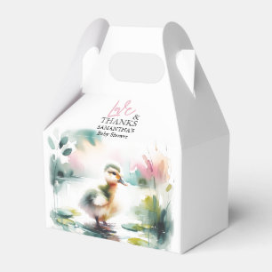 Favoritrutor för Mallard Anka Baby Shower Presentaskar