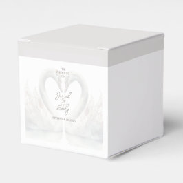 Favoritrutor för personlig Svan-bröllop Presentaskar