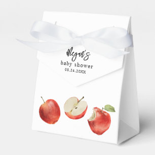 Favoritrutor för Red Apples Baby Shower Presentaskar