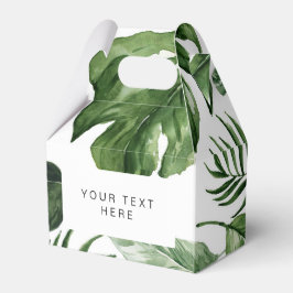 Favoritrutor för Tropical grönt lövs Party Presentaskar