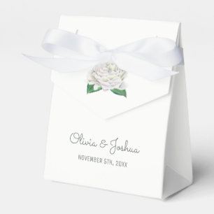 Favoritrutor för vit ros Wedding Presentaskar