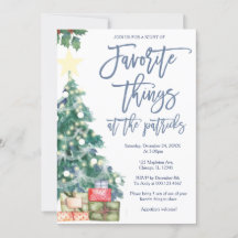 Favoritsaker Julfest Firande