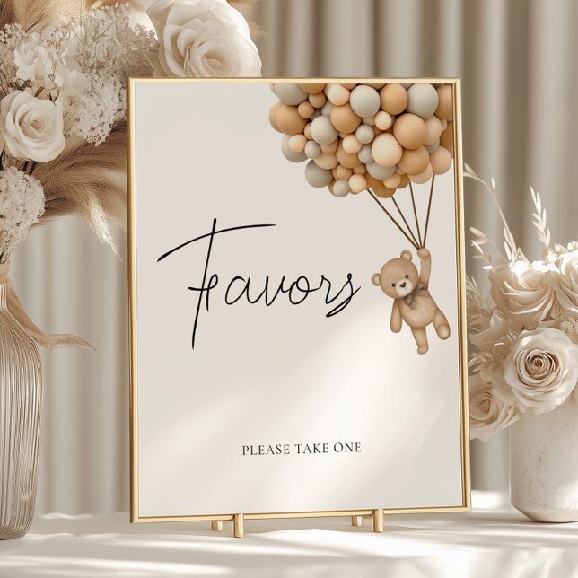 Favoritsignatur för babybabyvisningsfavoriter i bl poster (Skapare uppladdad)