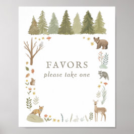 Favoritsignatur för trädbebisskor poster