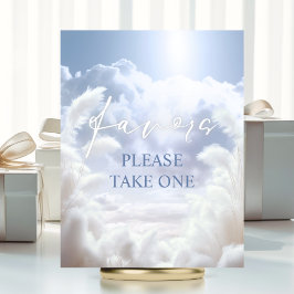 Favoritsignera molnet Nine 9 Pampas-Möhippa Poster