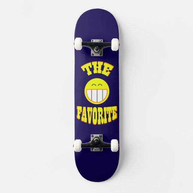 Favoritskateboard-design Mini Skateboard Bräda 18,5 Cm (Framsida)