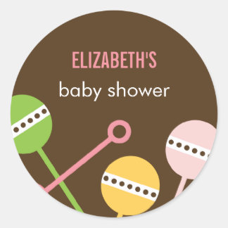 Favoritstämplar för moderna raster runt klistermärke