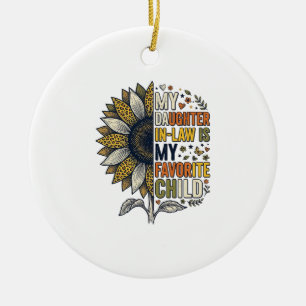 Favoritsystrar Solros Vintage S Julgransprydnad Keramik