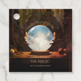 Favorittagg för Crystal Boll Halloween Gåvor Etiketter