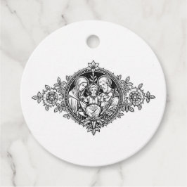 Favorittagg för heliga-familj gåvor etiketter